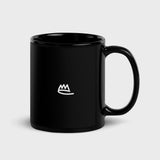 Moth Mug - Glossy Black